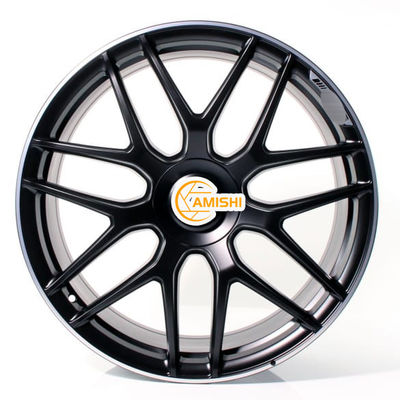 Black Cross Spoke 66.6 Hole 5x112 22 Inch Rims G Class W463A