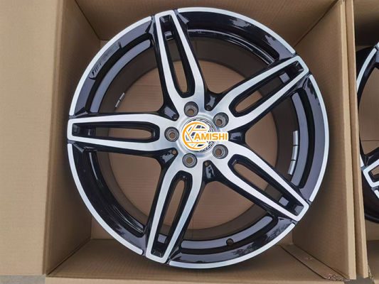 ET43 8J Mercedes E Class 19 Inch AMG Alloy Wheels 5 Double Spoke